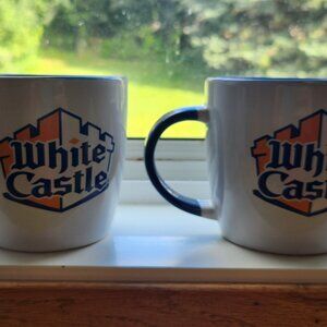 White Castle Coffee Mug - Set of 2